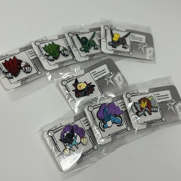 Poison Pokemon Fitted Hat Pins - Picture 2 of 3